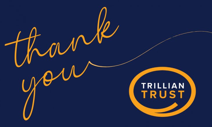 Trillian Trust Thank You